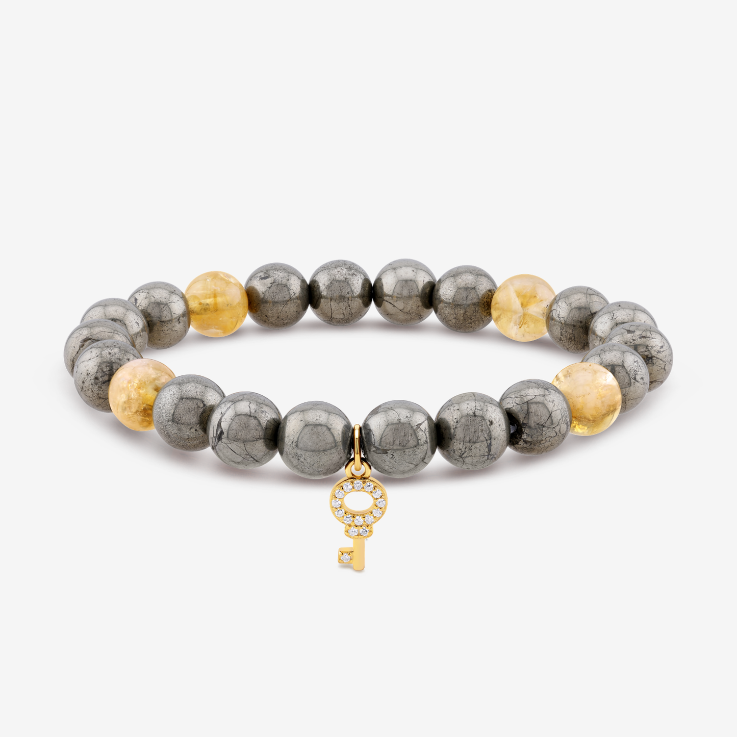 Pyrite & Citrine Bracelet